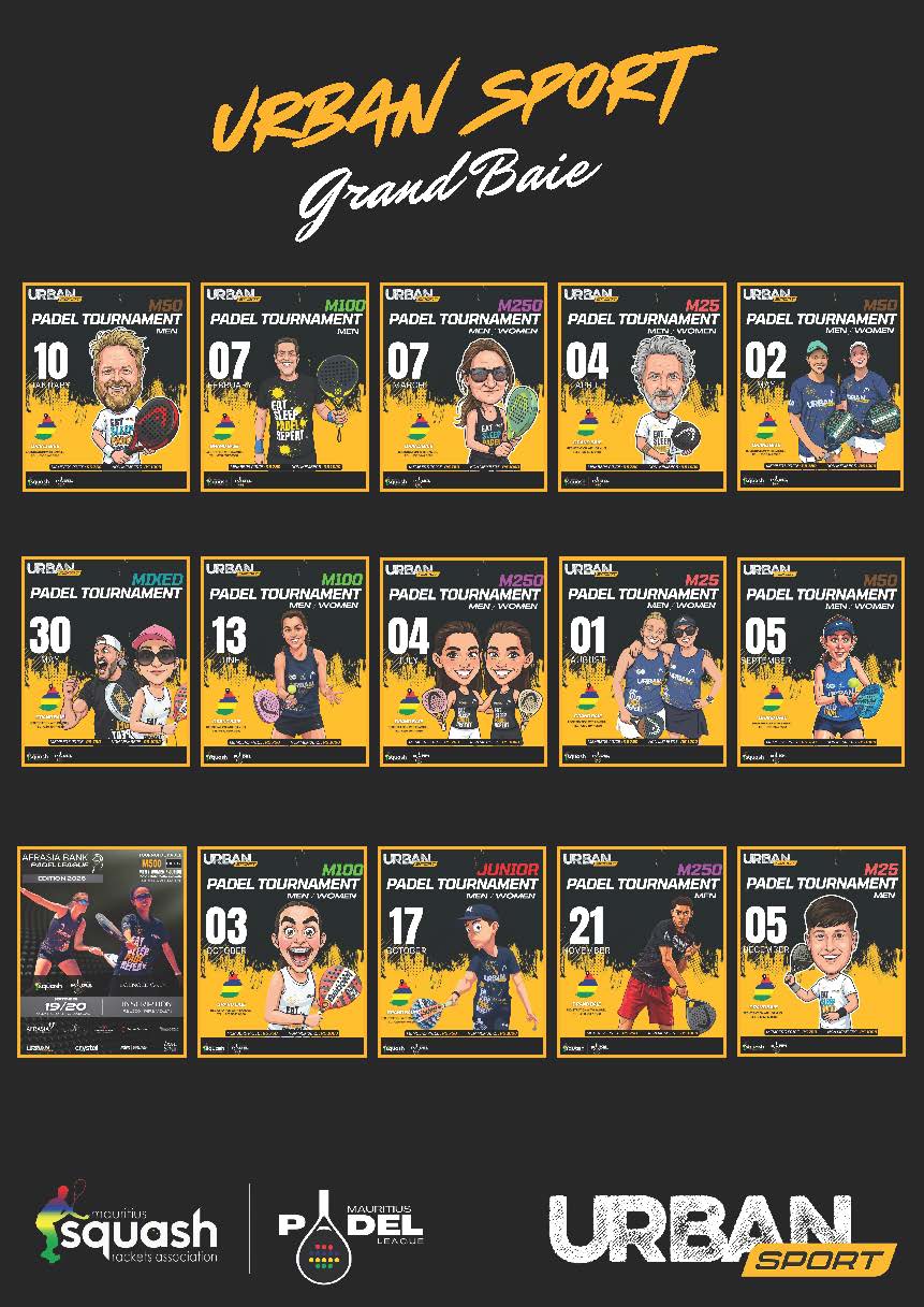 Grand Baie Tournaments season poster